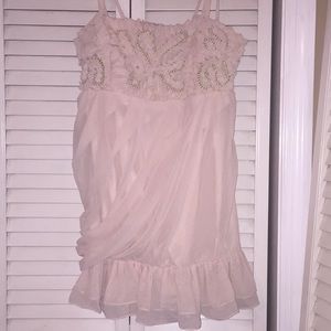 Very cute Kariss 🎀ribbon tie ✨Fancy tank top!!😍